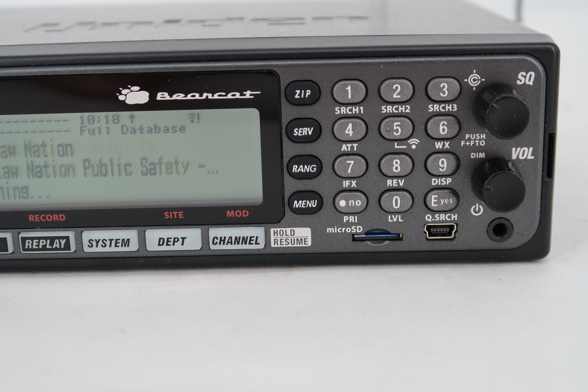 U20044 Used Uniden BCD536HP Bearcat TrunkTracker V Scanner