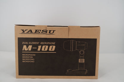 U20046 Used Yaesu M-100 Dual-Element Desktop Microphone