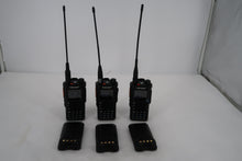 U20050 Used Lot of 3 TIDRADIO TD-H8 GMRS Handheld Radios + 3 extra batteries