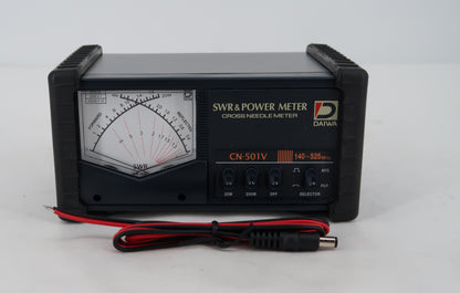 U20052 Used Daiwa CN-501V Cross Needle SWR & Power Meter 140-525 MHz