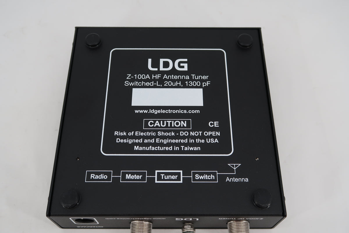 U20053 Never Used LDG Z-100A Desktop Antenna Tuner