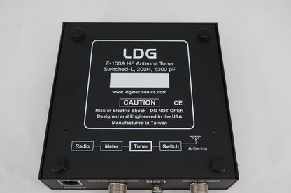 U20053 Never Used LDG Z-100A Desktop Antenna Tuner