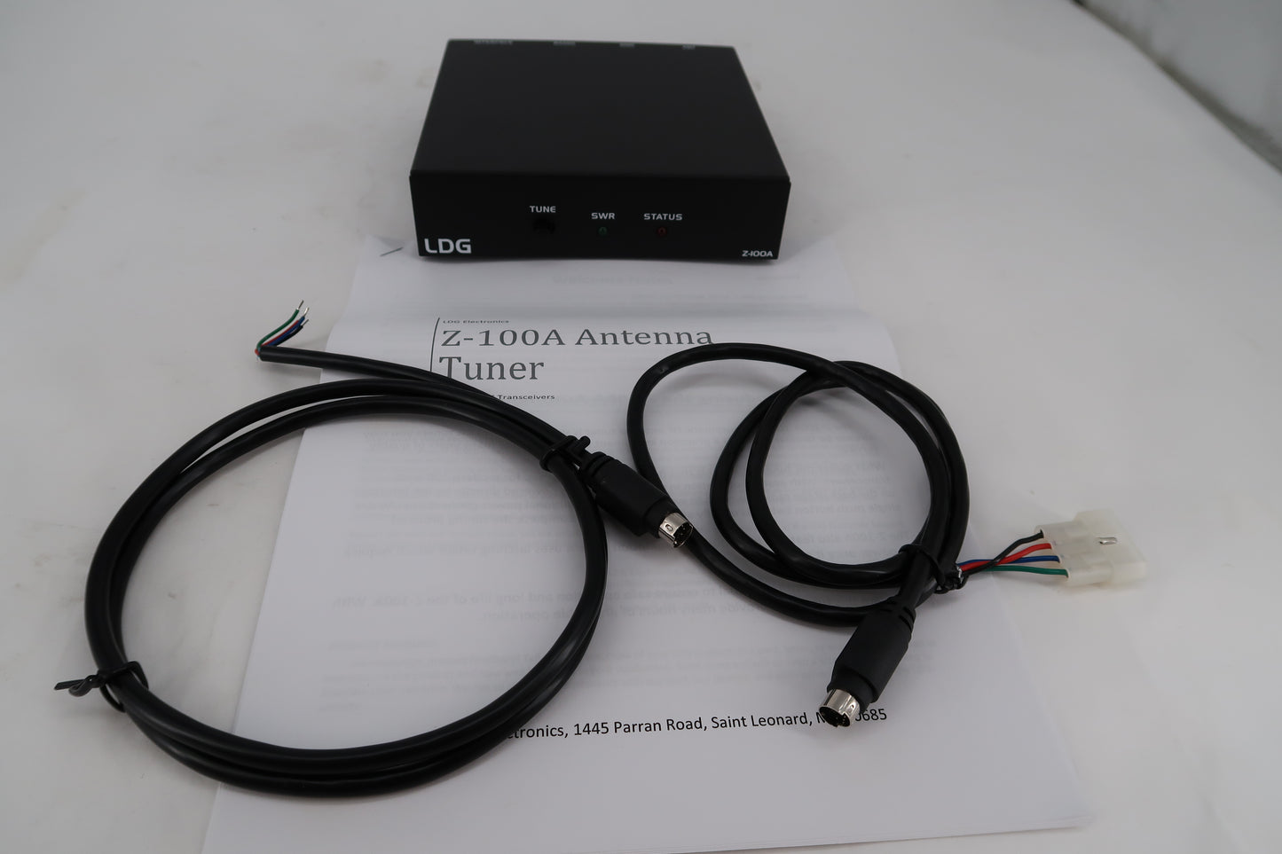 U20053 Never Used LDG Z-100A Desktop Antenna Tuner