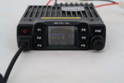 U20054 Used Retevis RT95 25W Dual Band Ham Mobile Radio