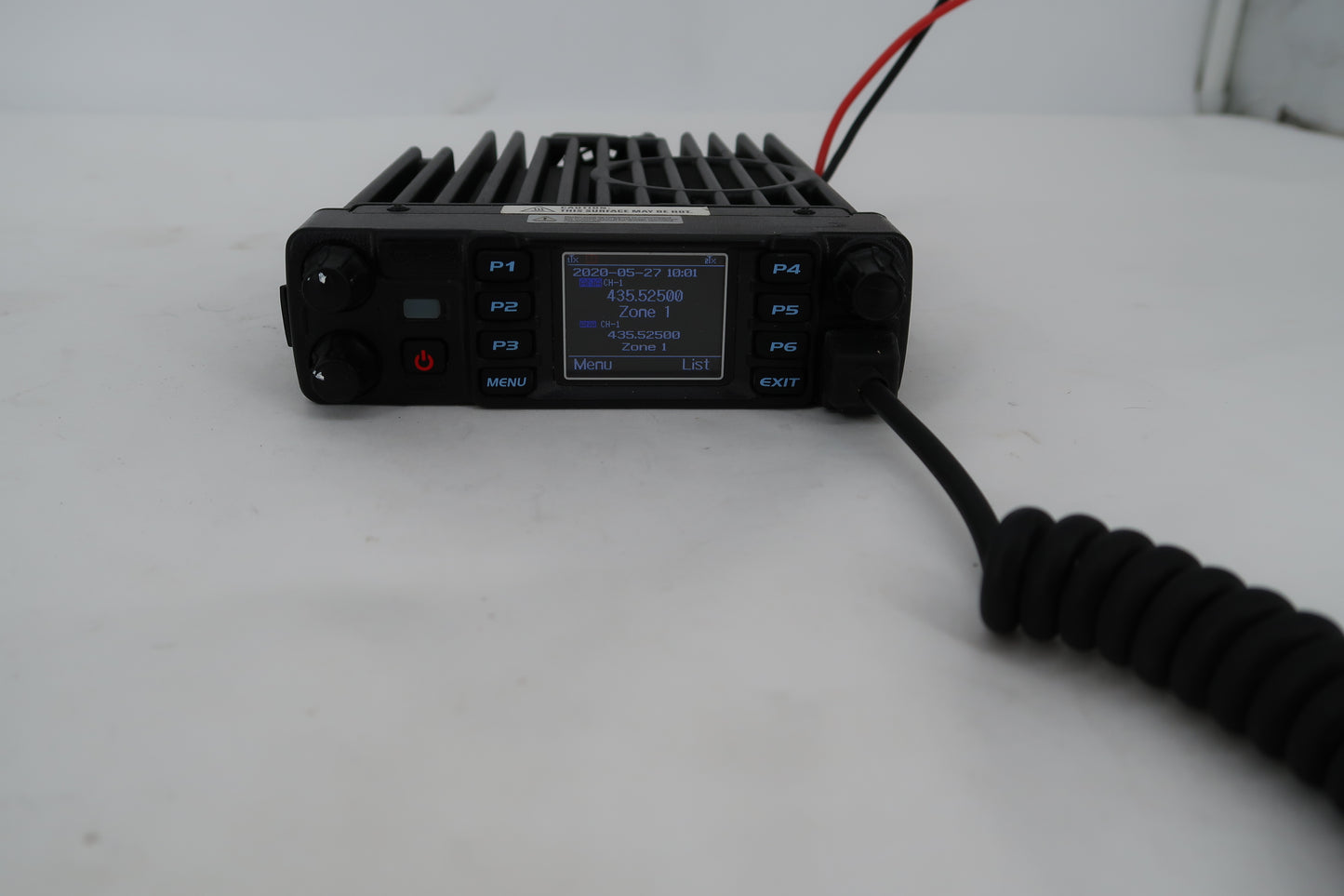 U20055 Used Anytone AT-D578UV III Plus Tri-Band DMR/Analog Mobile Radio