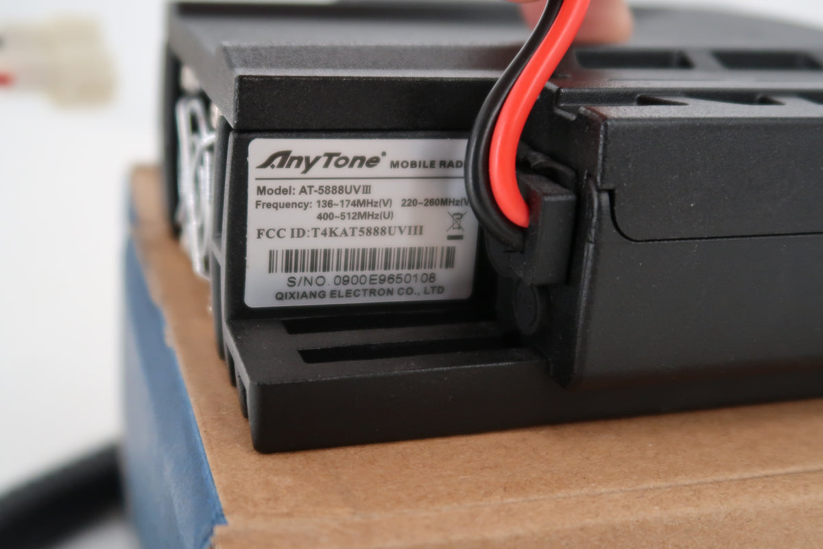 U20059 Used Anytone AT-588UV III Tri-Band FM Mobile Transceiver
