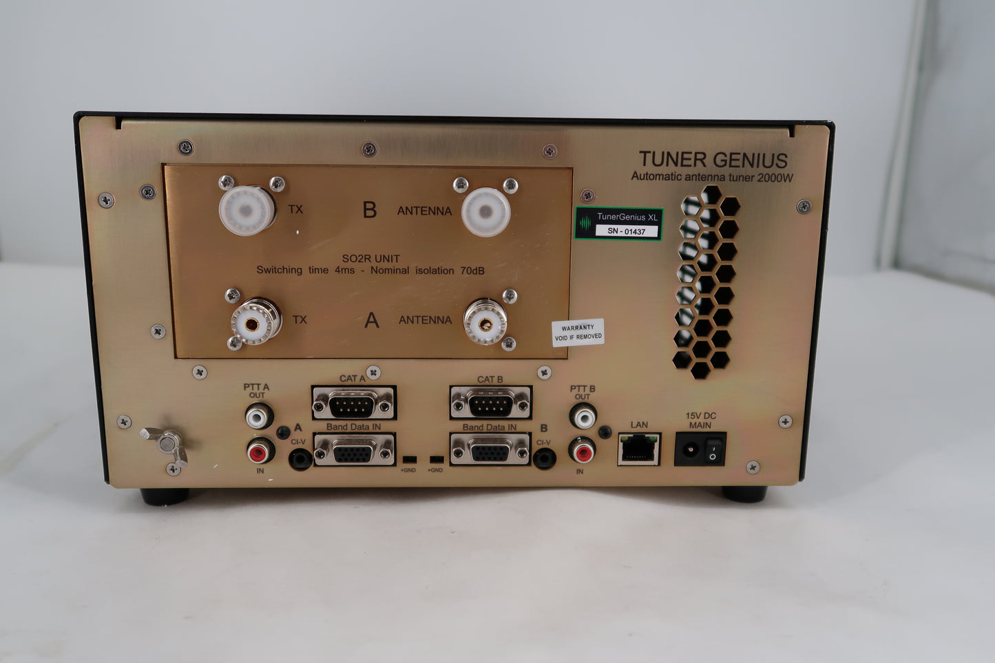 U20062 Used FlexRadio Tuner Genius XL SO2R Antenna Tuner TGXL