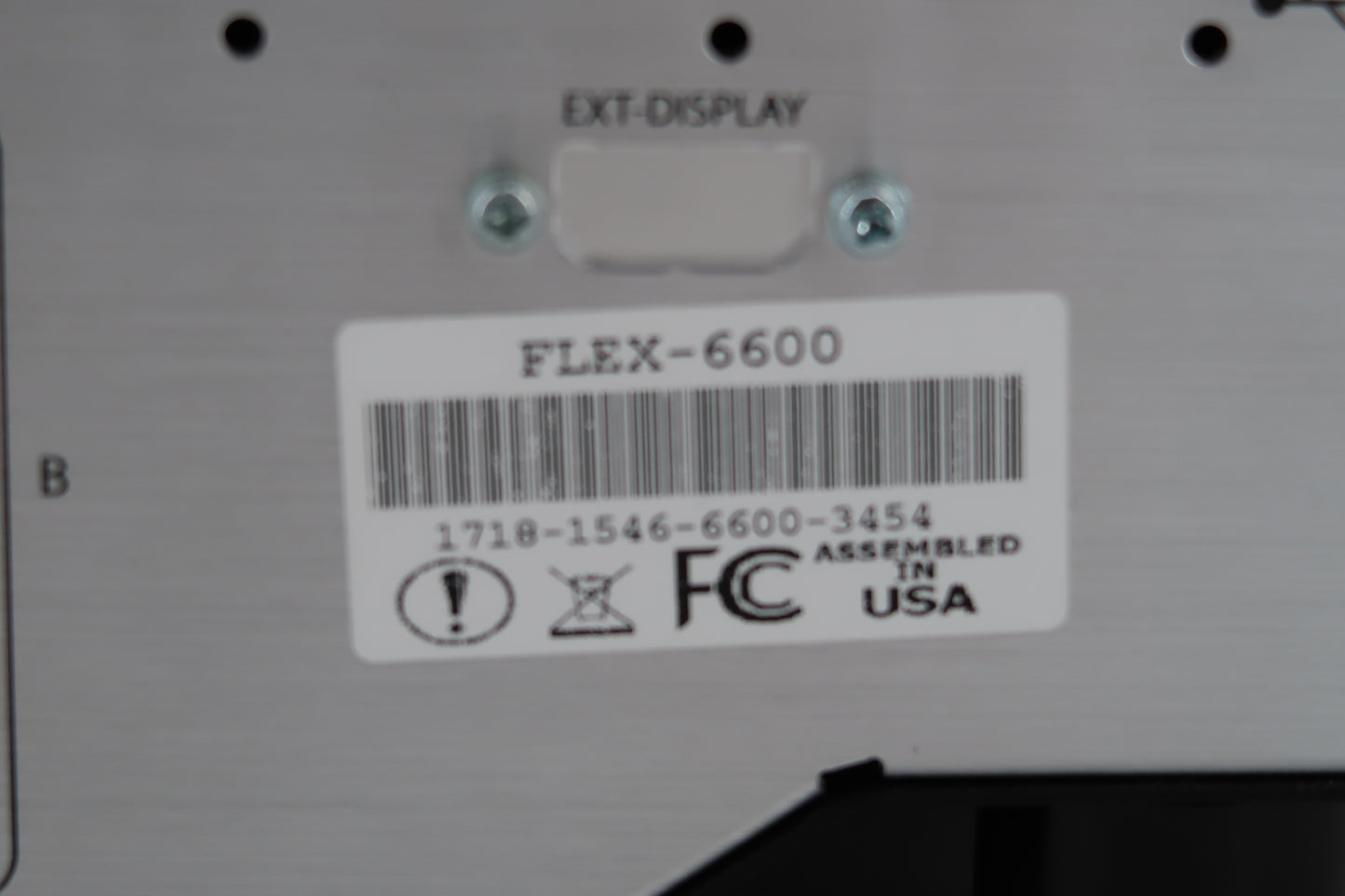 U20063 Used FLEX-6600 SDR HF/50 MHz Transceiver w GPDSO