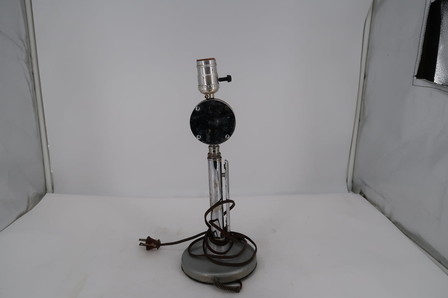 U20067 AS-IS Homemade Lamp Microphone Decor Astatic D-104