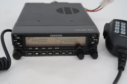 U20069 Used Kenwood TM-V71A 144/440 MHz FM Dual Bander Mobile Transceiver