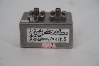 U20072 Used 1420 MHz LNA/Pre-Amp