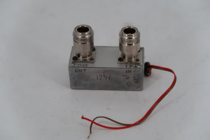 U20073 Used 1296 MHz LNA/Pre-Amp w/N-Type Connectors