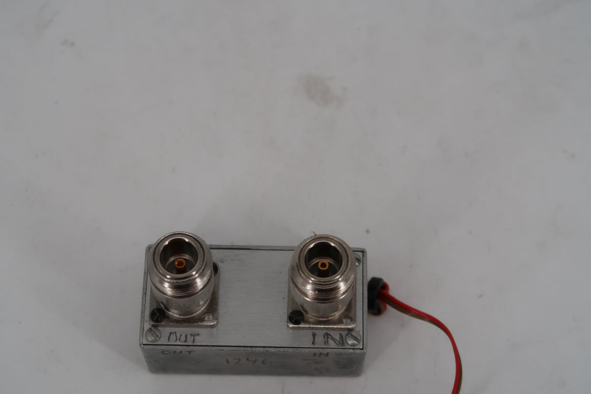 U20073 Used 1296 MHz LNA/Pre-Amp w/N-Type Connectors
