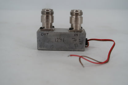 U20073 Used 1296 MHz LNA/Pre-Amp w/N-Type Connectors