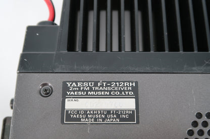 U20074 AS-IS Yaesu FT-212RH 2M FM Mobile Transceiver