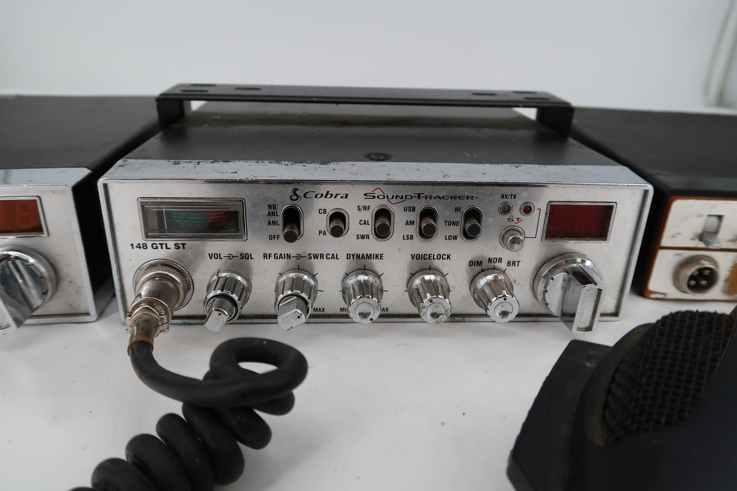 U20076 AS-IS Lot of 3 Cobra CB Radios