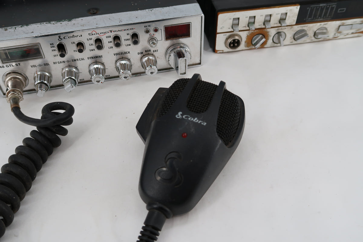 U20076 AS-IS Lot of 3 Cobra CB Radios