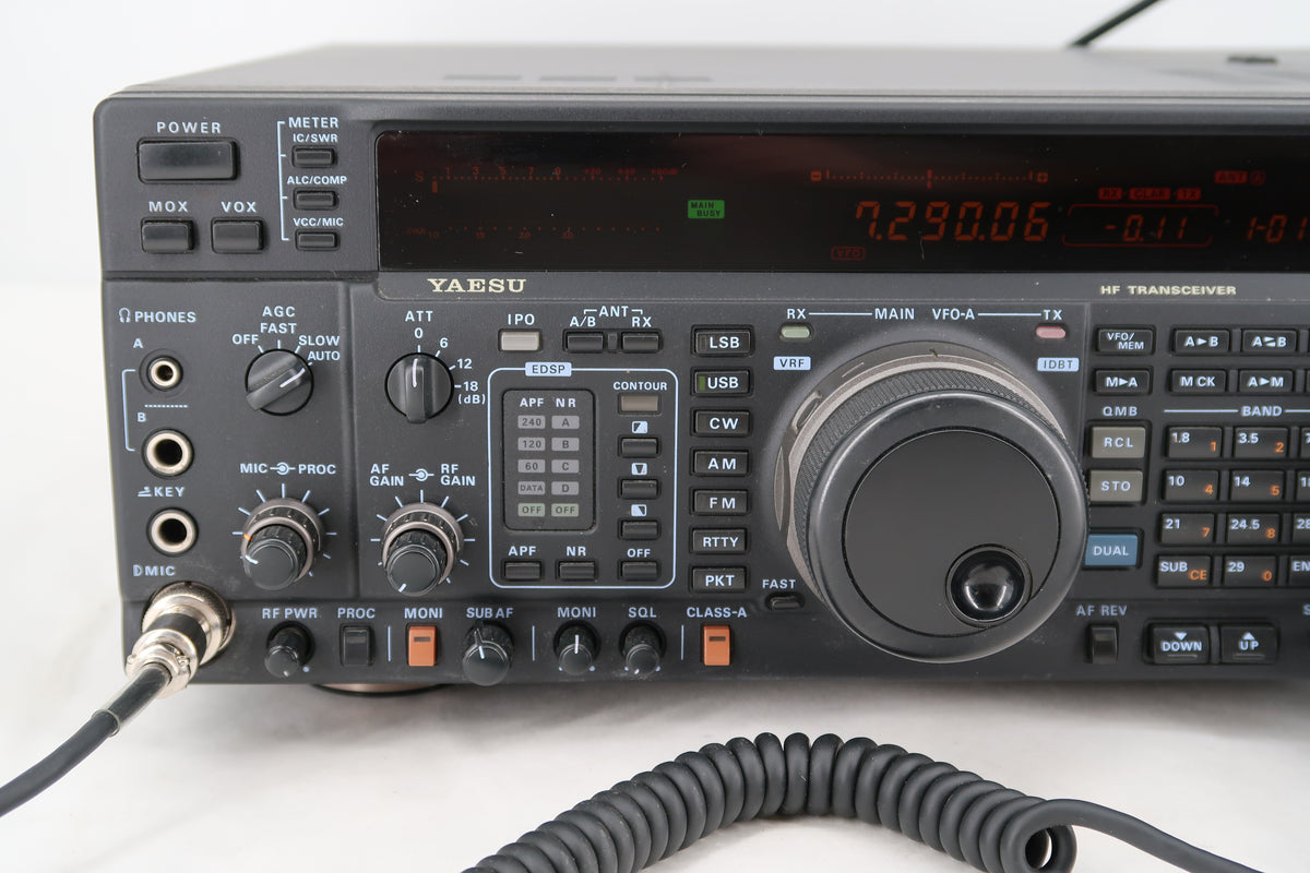 U20078 AS-IS Yaesu Mark-V FT-1000MP Field HF Transceiver - Clicking Noise When On