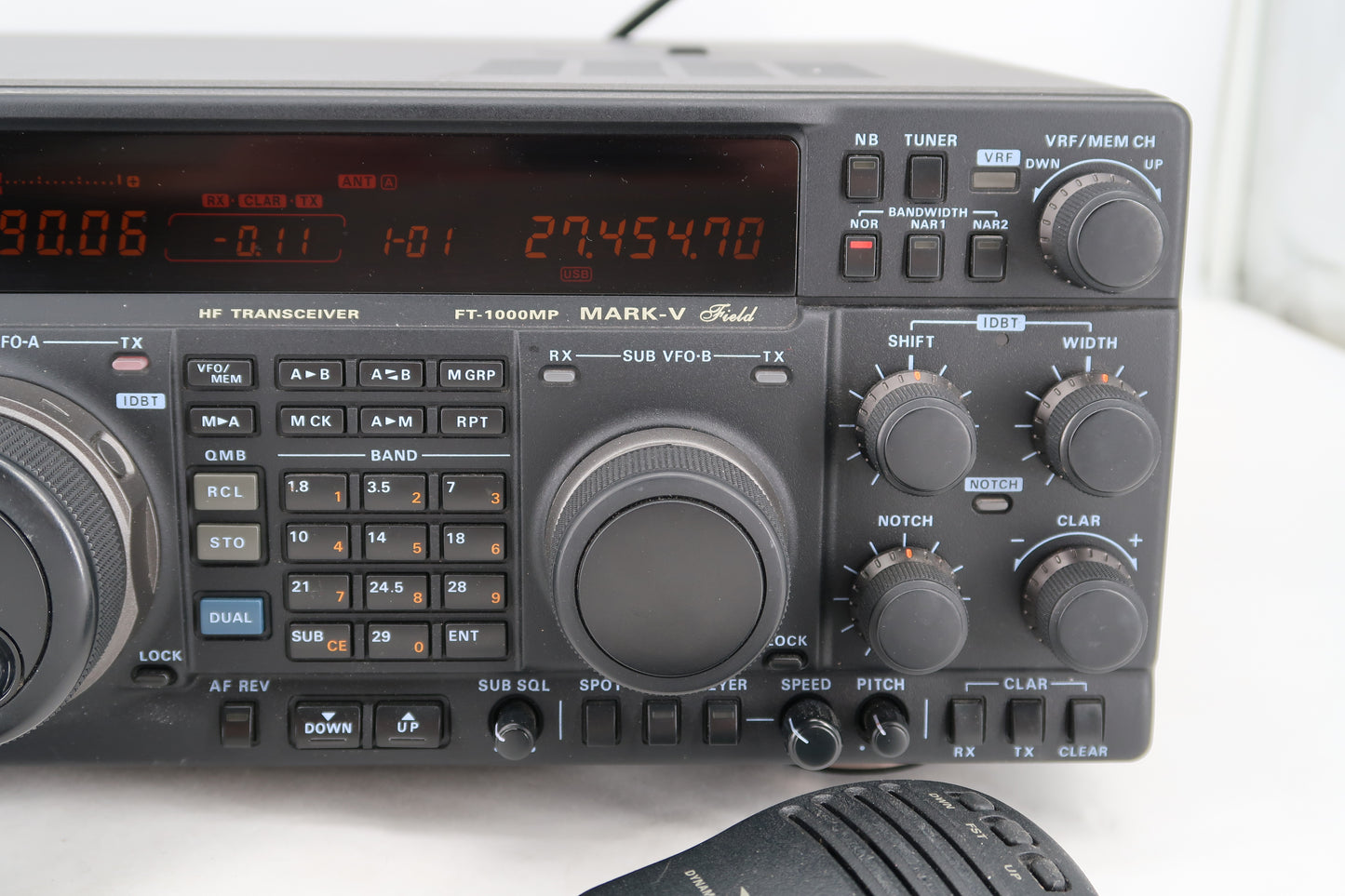 U20078 AS-IS Yaesu Mark-V FT-1000MP Field HF Transceiver - Clicking Noise When On