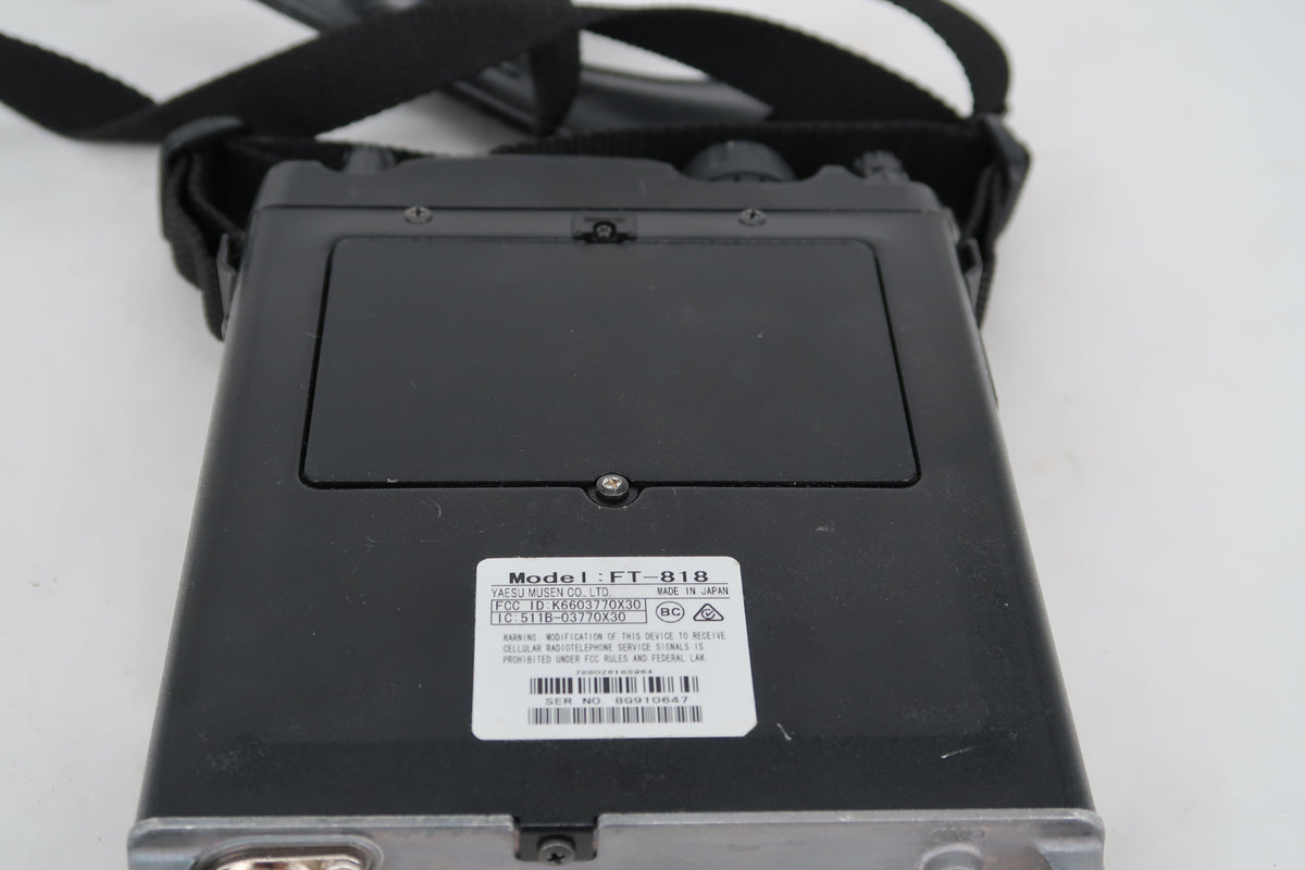 U20081 Used Yaesu FT-818  HF/VHF/UHF Ultra-Compact Transceiver