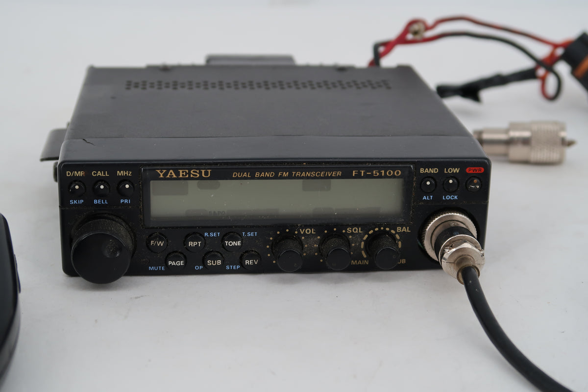 U20083 AS-IS Yaesu FT-5100 Dual Band FM Mobile Transceiver - No Power