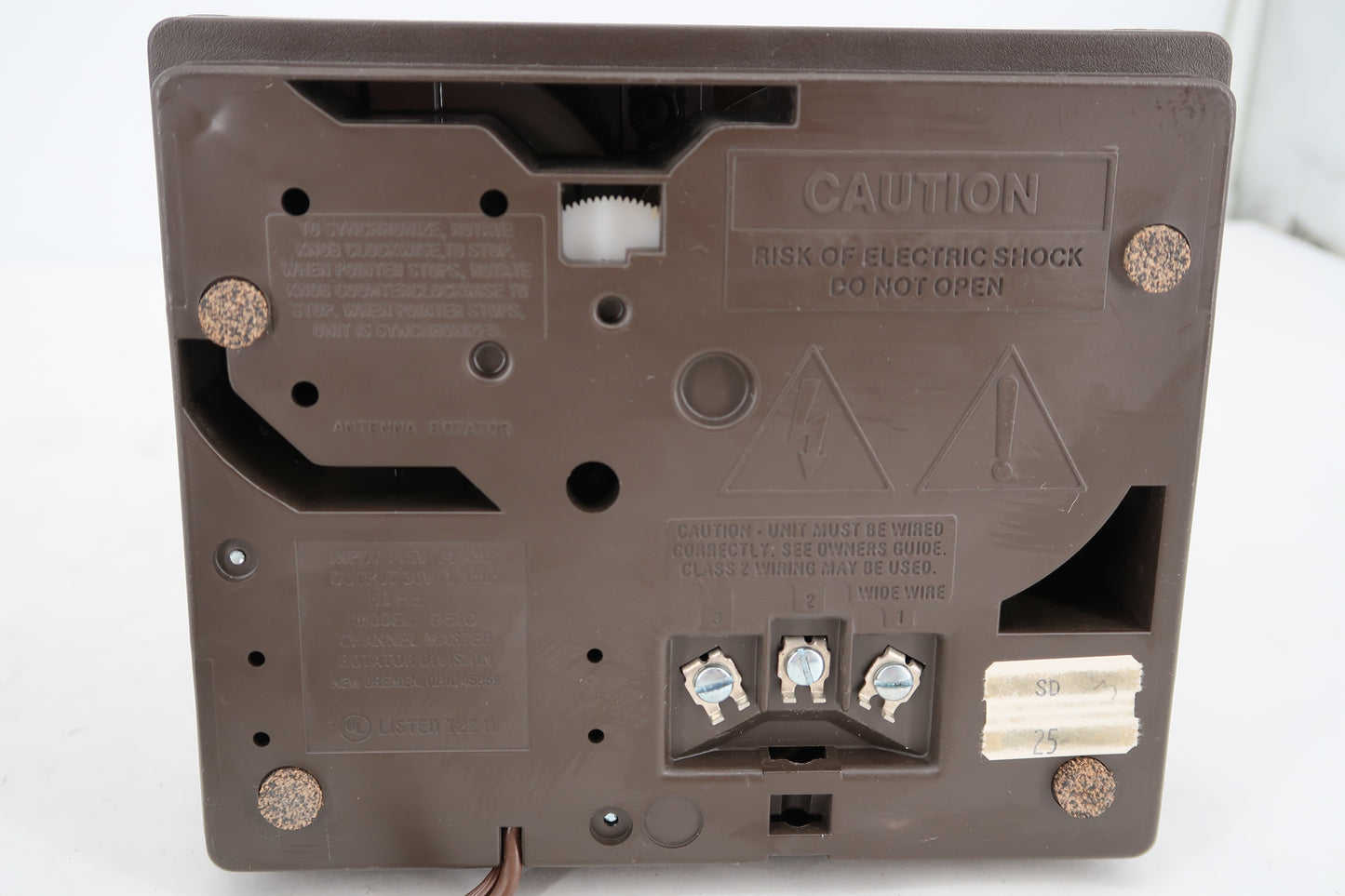 U20086 AS-IS Channel Master / Radio Shack Archerotor Antenna Rotator Controller