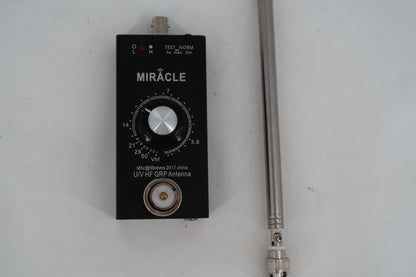 U20087 Used Miracle Whip Style Portable U/V/HF QRP Antenna (3.8 MHz – 460 MHz)
