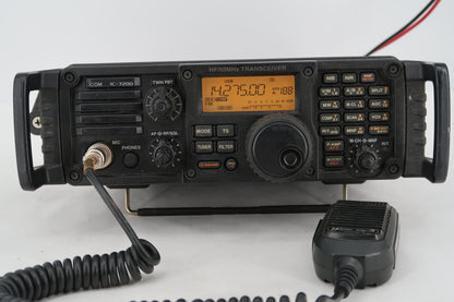 U20092 Used Icom IC-7200 HF/50MHz Transceiver w/ Handset Mic & Accessories (Fair/Smoker Environment)