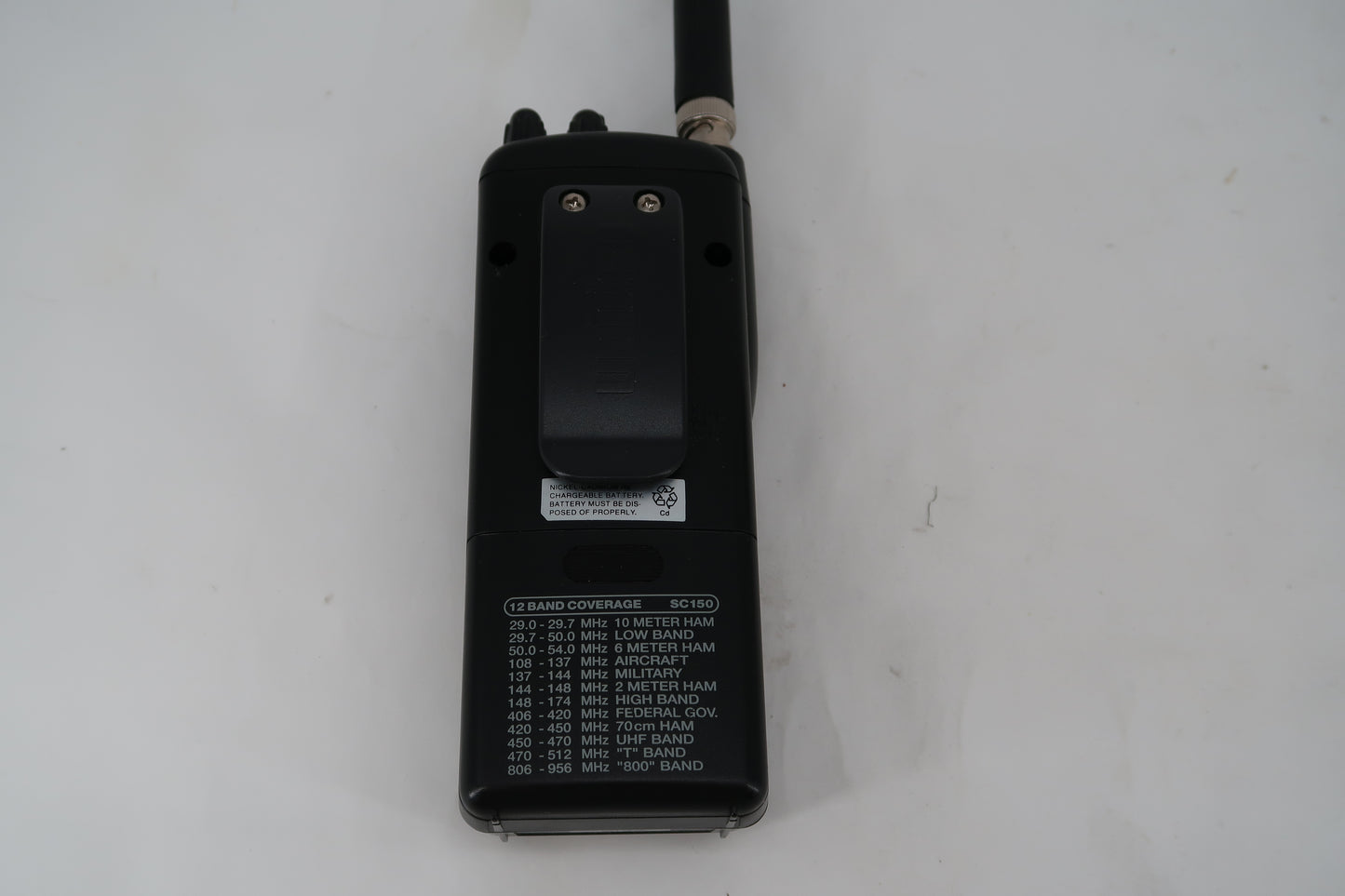 U20094 AS-IS Lot of 2 Uniden Scanners - Untested
