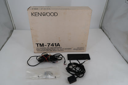 U20095 Used Kenwood TM-741A Separation Cable Set & Mic Hanger — Accessories Only