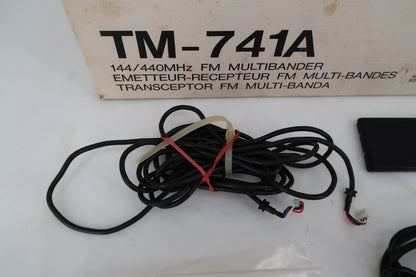 U20095 Used Kenwood TM-741A Separation Cable Set & Mic Hanger — Accessories Only