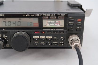 U20098 Used Kenwood TR-751A 144 MHz All-Mode Transceiver - Volume Dial Issue