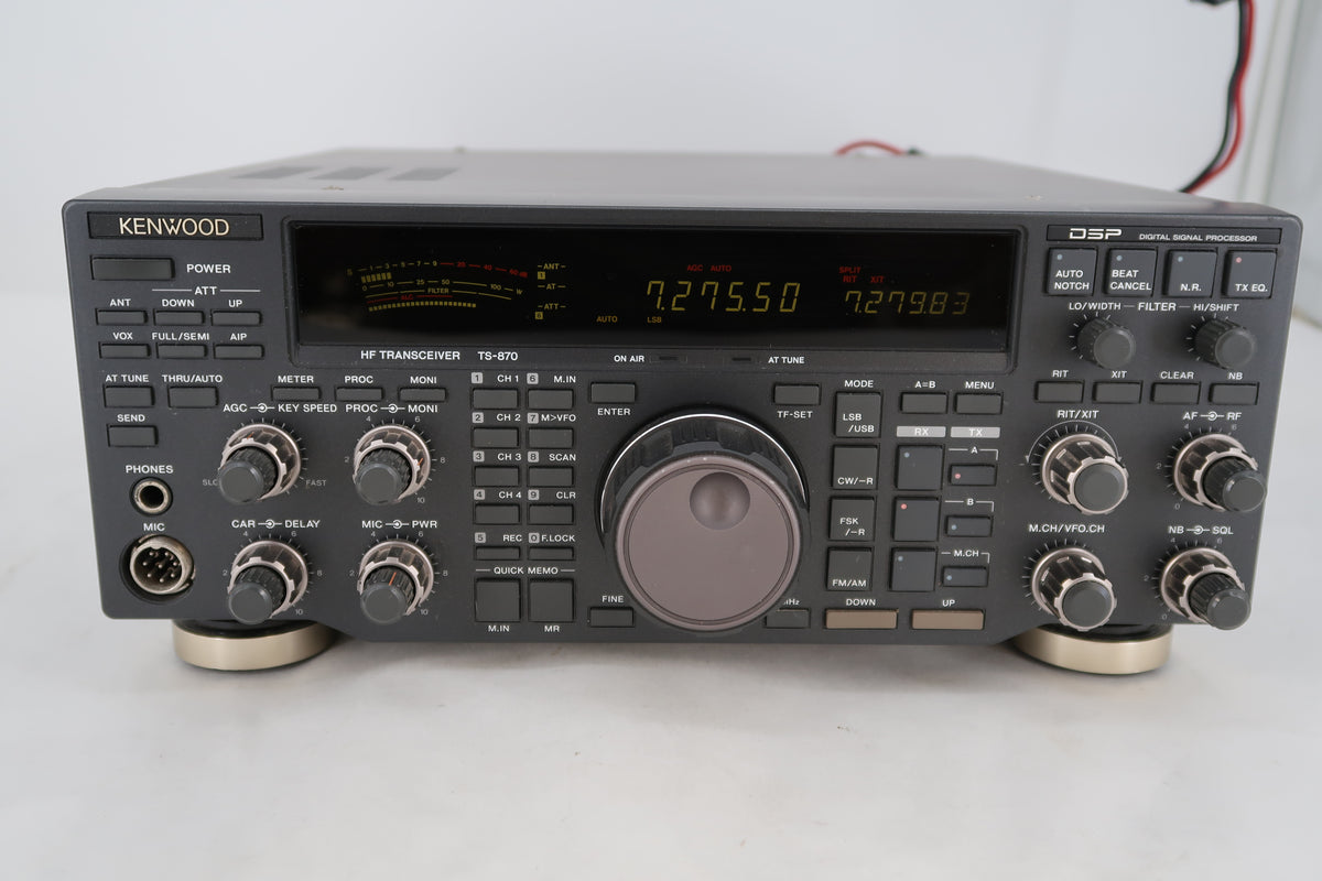 U20100 Used Kenwood TS-870S HF Transceiver - Very Nice