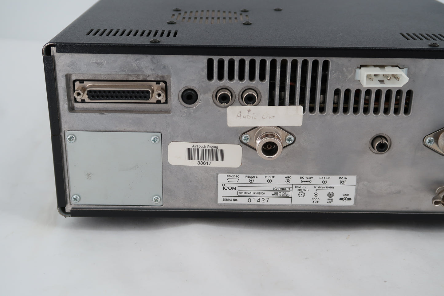 U20101 Used Icom IC-R8500 Wideband Communications Receiver