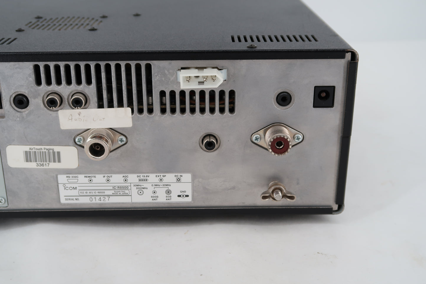 U20101 Used Icom IC-R8500 Wideband Communications Receiver