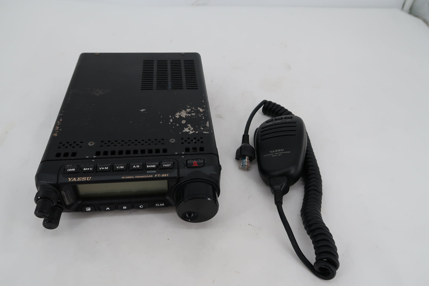 U20102 AS-IS Yaesu FT-891 HF/50MHz Transceiver — No Power - For Parts or Repair