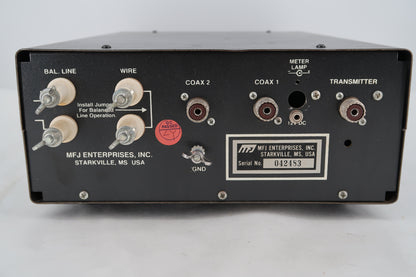 U20103 AS-IS MFJ-989C Versa Tuner V 3kW Antenna Tuner — For Parts or Repair
