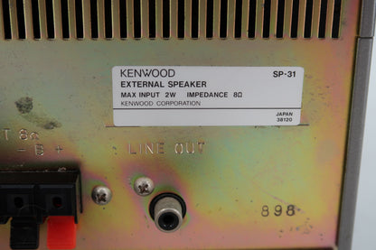 U20104 Used Kenwood  SP-31 External Speaker