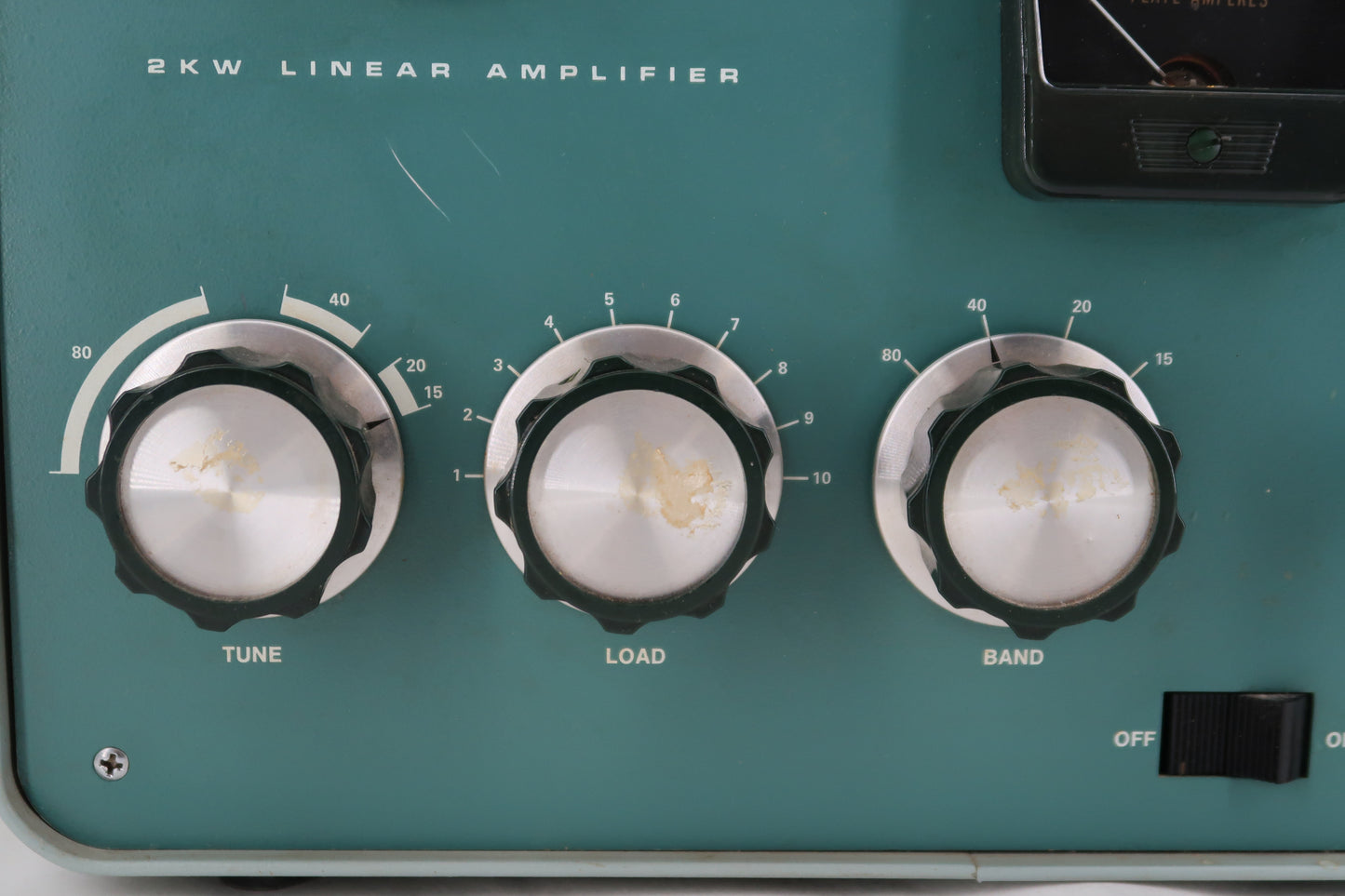 U20106 Used Heathkit SB-221 2KW Linear Amplifier with weak Tubes