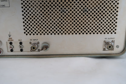 U20106 Used Heathkit SB-221 2KW Linear Amplifier with weak Tubes