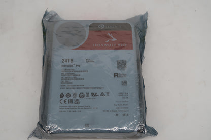 U20097 Never Used Seagate IronWolf Pro 24 TB Hard Drive