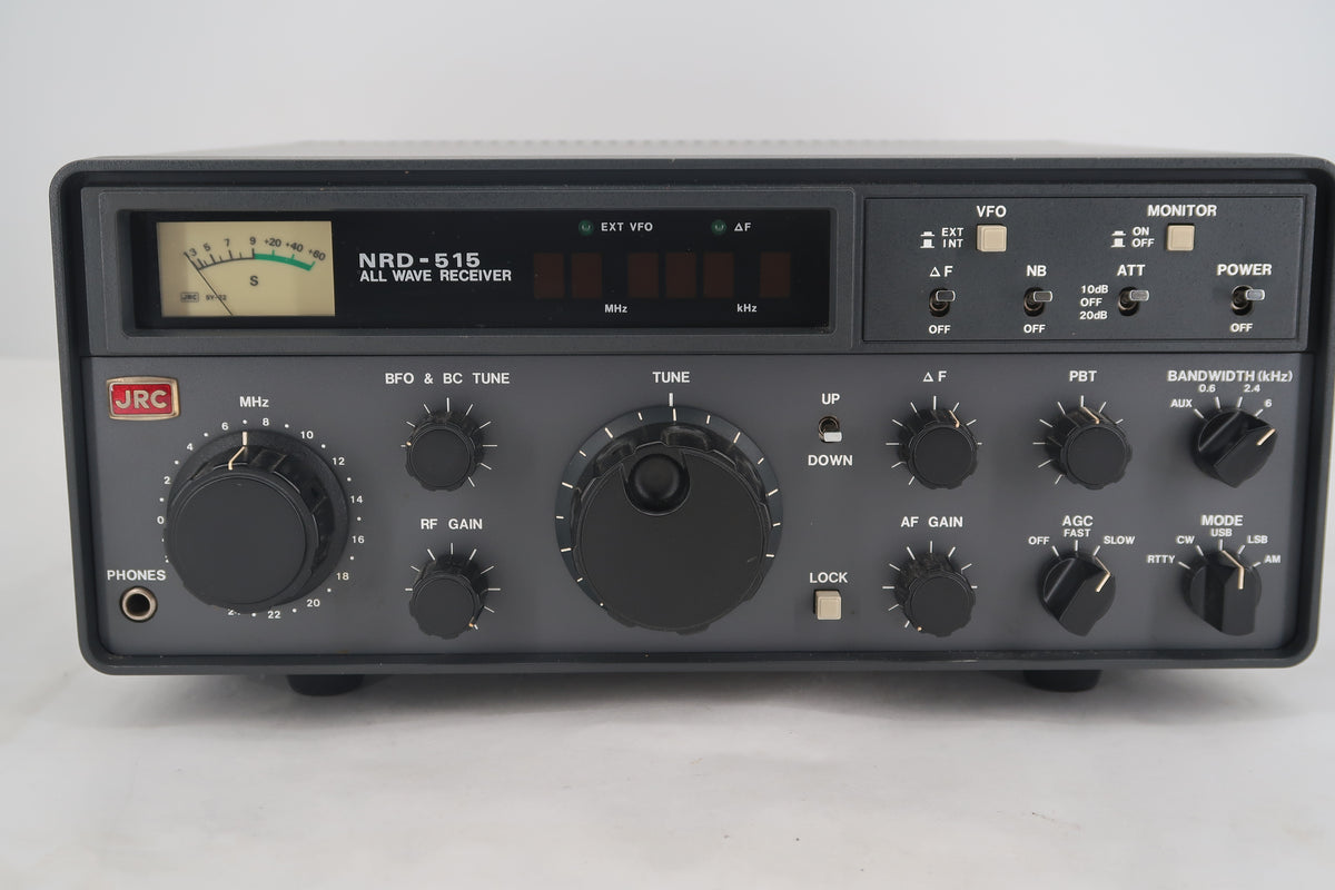 U20111 Used JRC NRD-515 All Wave Receiver - with Original Box & Documentation
