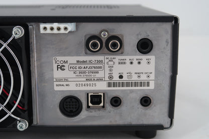 U20114 Used Icom IC-7300 HF/50MHz Transceiver