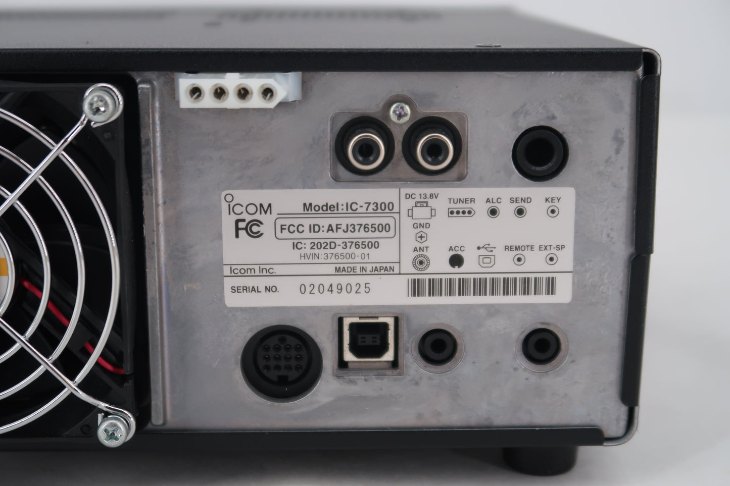 U20114 Used Icom IC-7300 HF/50MHz Transceiver
