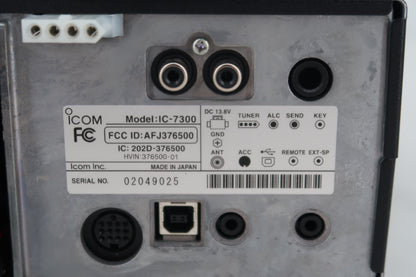 U20114 Used Icom IC-7300 HF/50MHz Transceiver