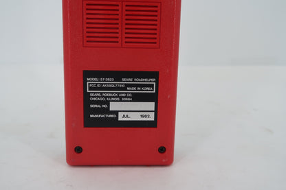 U20120 Used Sears Roadhelper Emergency CB Radio System — Vintage 1982