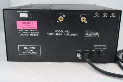 U20122 Used Ten-Tec Centurion 422B Amplifier - 1300W Save $200 for local pickup