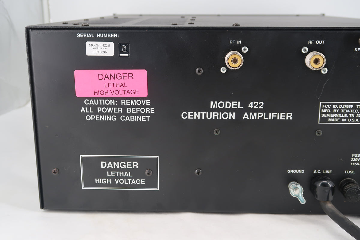 U20122 Used Ten-Tec Centurion 422B Amplifier - 1300W Save $200 for local pickup