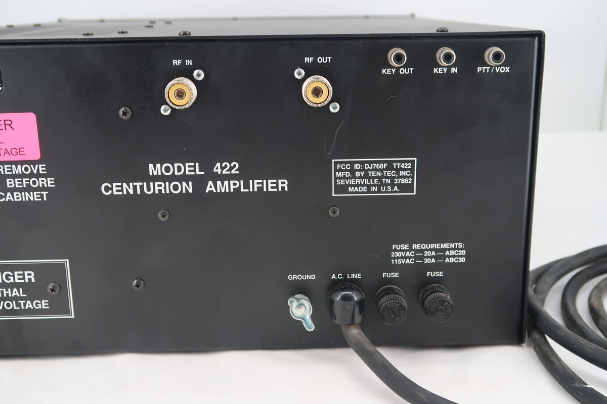 U20122 Used Ten-Tec Centurion 422B Amplifier - 1300W Save $200 for local pickup