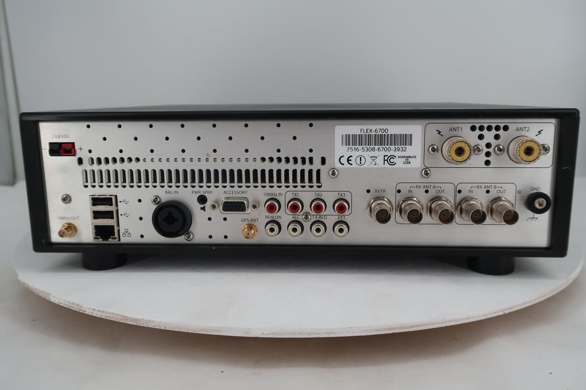 U20125 Used FlexRadio Flex-6700 HF/50MHz SDR Transceiver with GPSDO